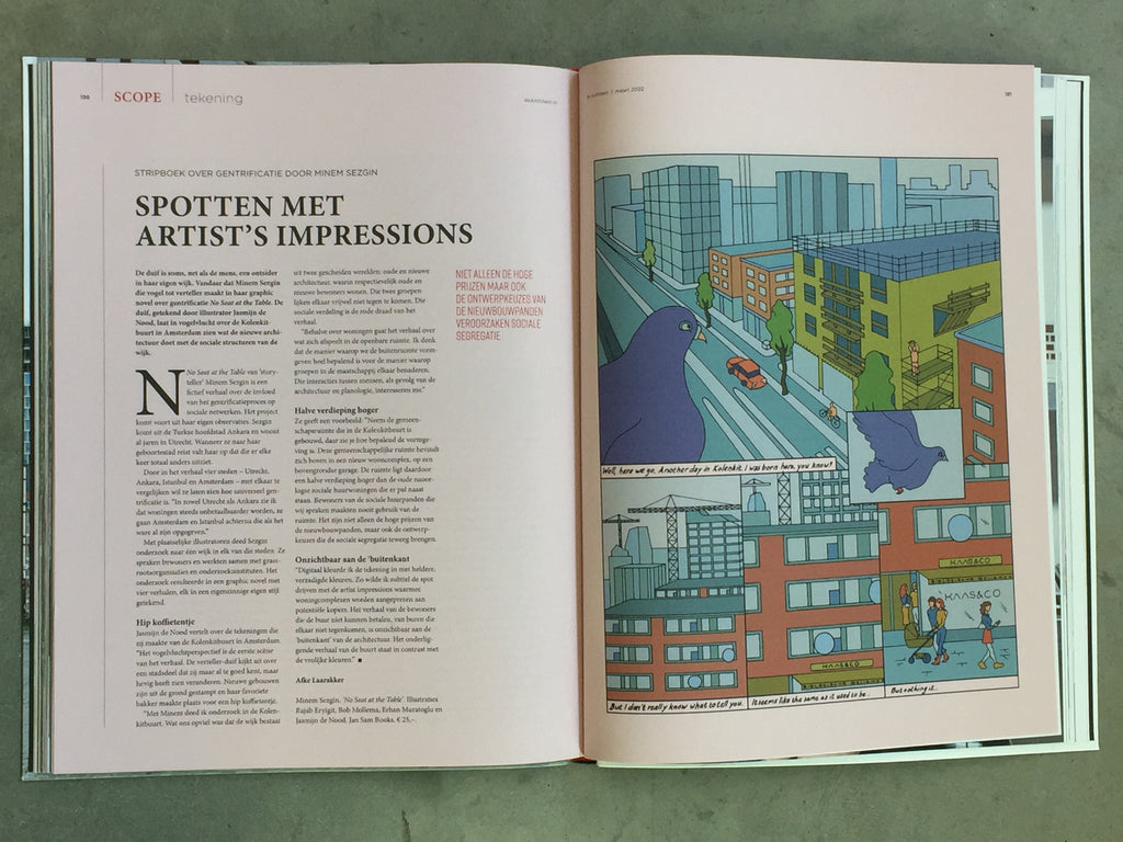 'No Seat At The Table' in magazine 'de Architect'